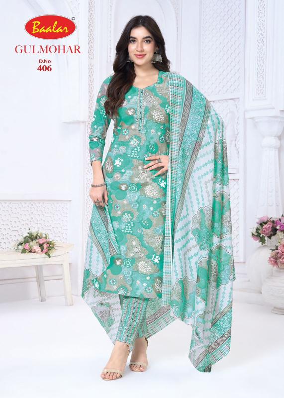 Baalar gulmohar vol-4 dress material wholesale in dubai